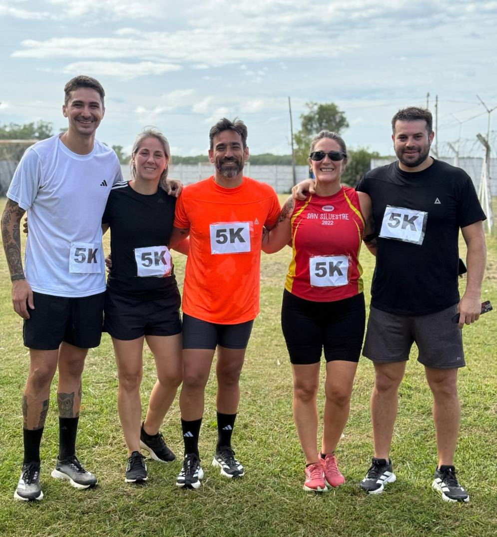 El &quot;Cañuelas run and training&quot;, en Las Heras.