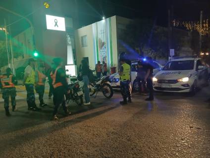 Se realizó un operativo de saturación vehicular 
