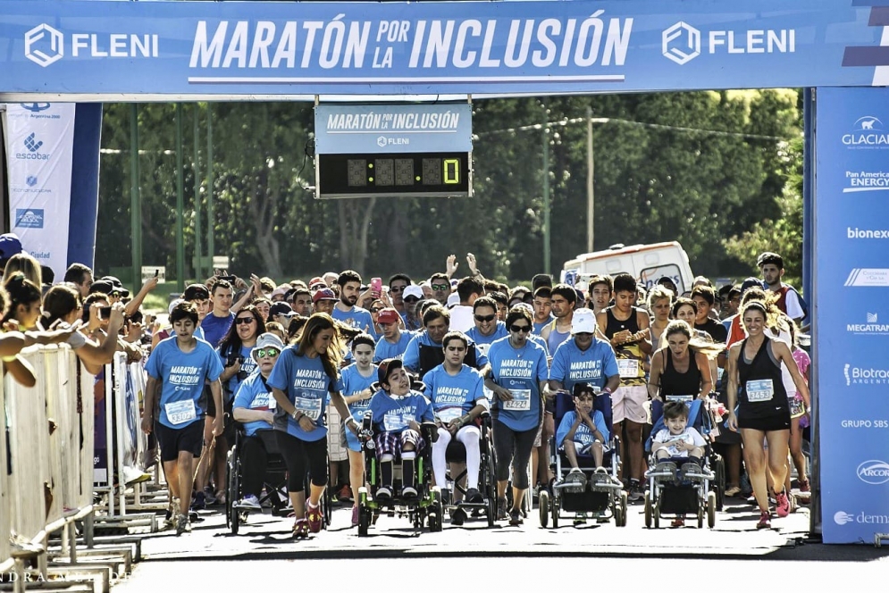 Primera maratón inclusiva en Cañuelas 