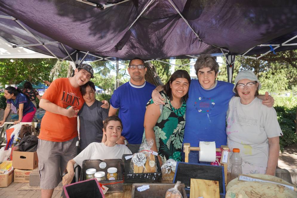 La intendenta Fassi recorrió la muestra.