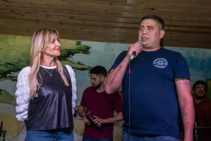 Una cena solidaria por los bomberos: 600 contribuciones y un subsidio para construir el Destacamento N°5