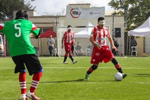 Cañuelas fue sede de una nueva fecha del Fútbol 5 para ciegos