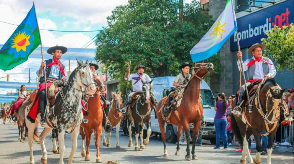 La agenda comenzará con un desfile criollo.