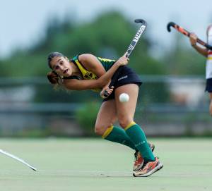 Camila Pérez Giorgi, la autora del gol &quot;auriverde&quot;. FOTO: Las Cañas / Rodrigo Jaramillo.