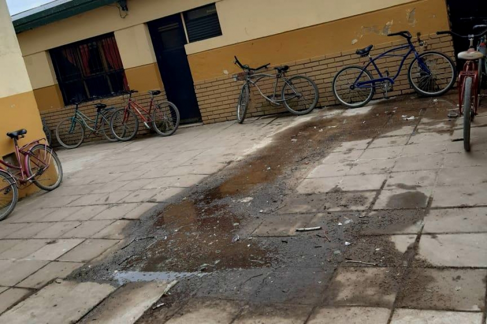 El turno mañana se quedó sin clases.