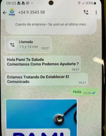 Prevención de estafas a jubilados: PAMI dio una charla en Los Aromos