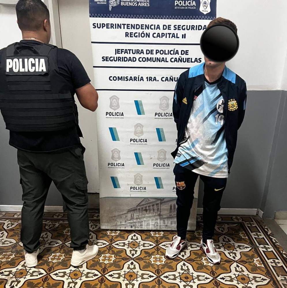 "Manzanita", detenido.