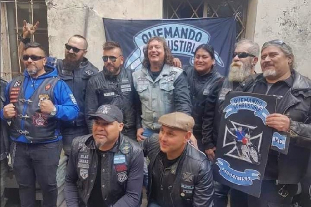 El motoclub fue apadrinado por los &quot;Black Rider&quot;, de Villa Madero.